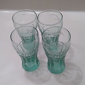 Set of Four Coca Cola Glasses